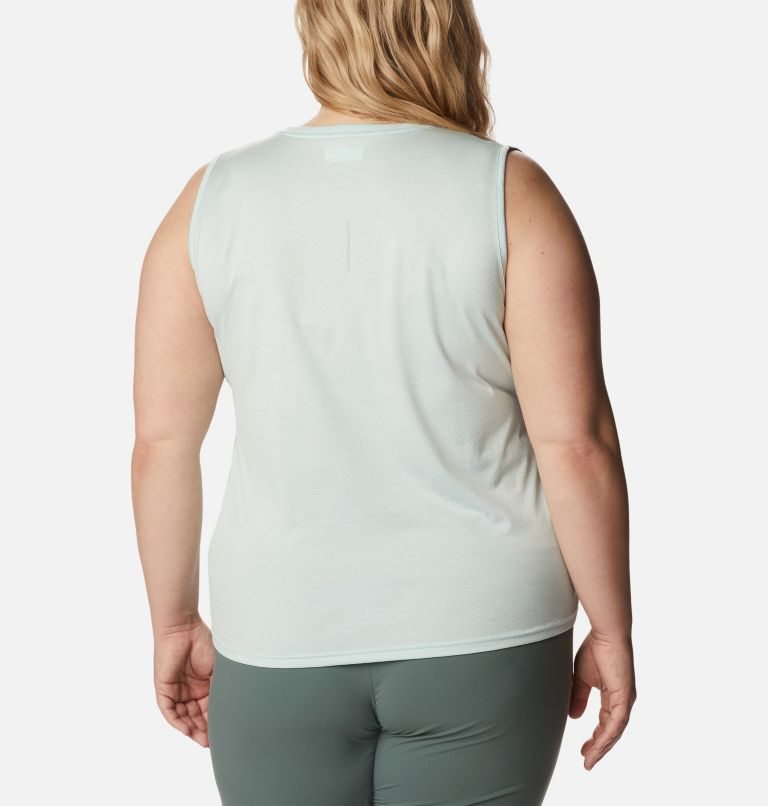 Women's Columbia Alpine Chill Zero Tanks Mint | Plus Size CA-D385C